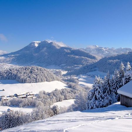 Heuberg 1014 - Ferien - Wohnen Apartment Schwarzenberg im Bregenzerwald Bagian luar foto