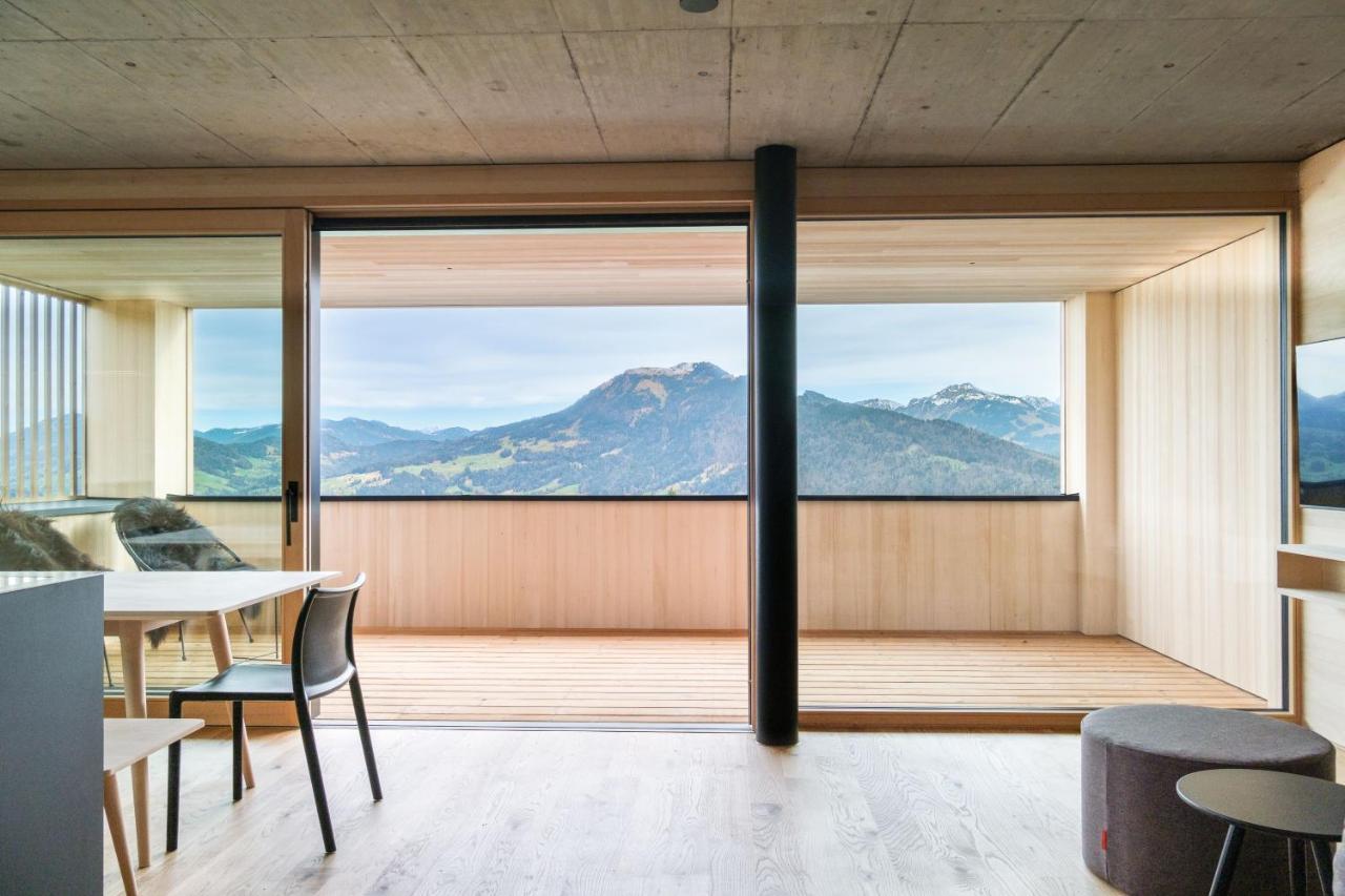 Heuberg 1014 - Ferien - Wohnen Apartment Schwarzenberg im Bregenzerwald Bagian luar foto
