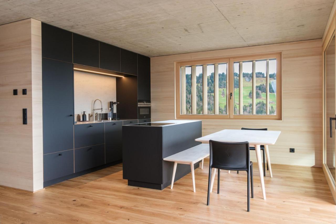 Heuberg 1014 - Ferien - Wohnen Apartment Schwarzenberg im Bregenzerwald Bagian luar foto