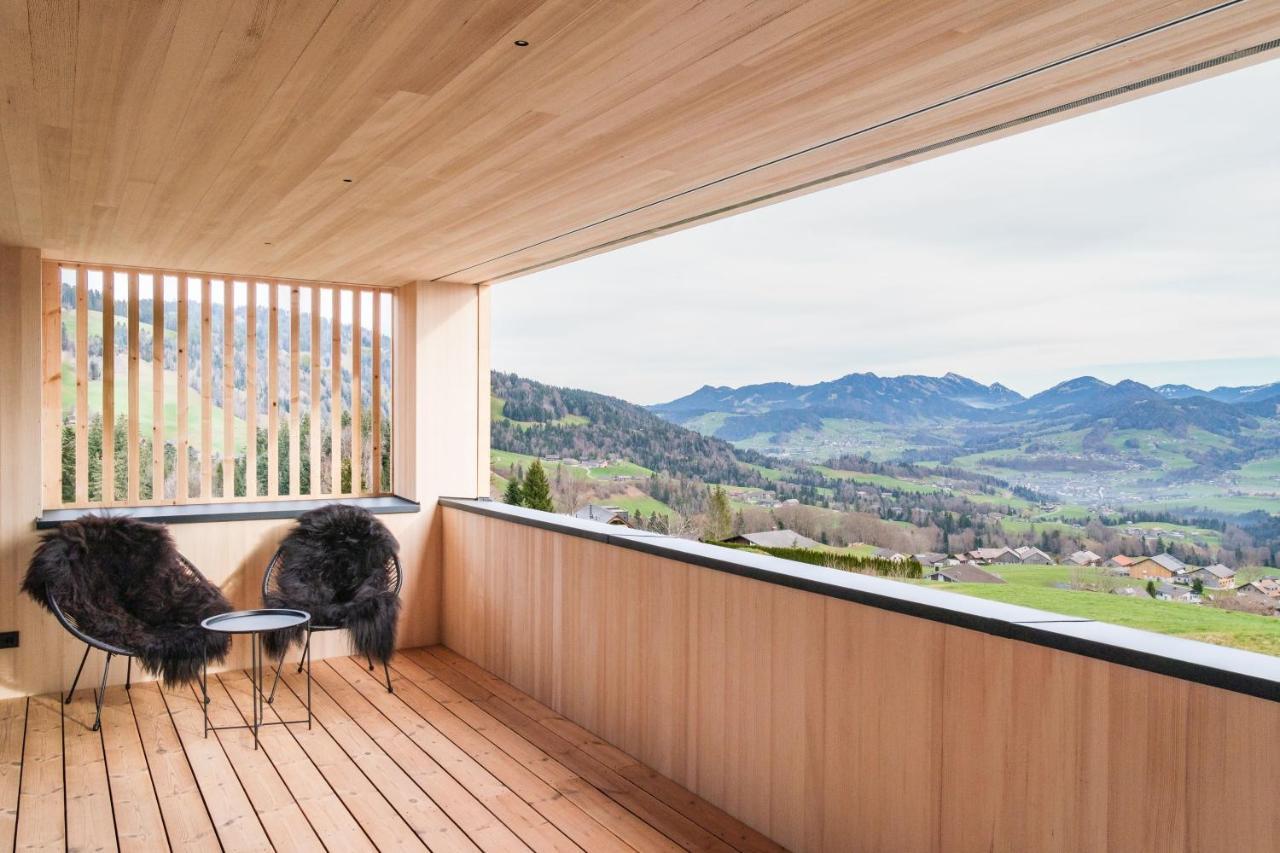 Heuberg 1014 - Ferien - Wohnen Apartment Schwarzenberg im Bregenzerwald Bagian luar foto