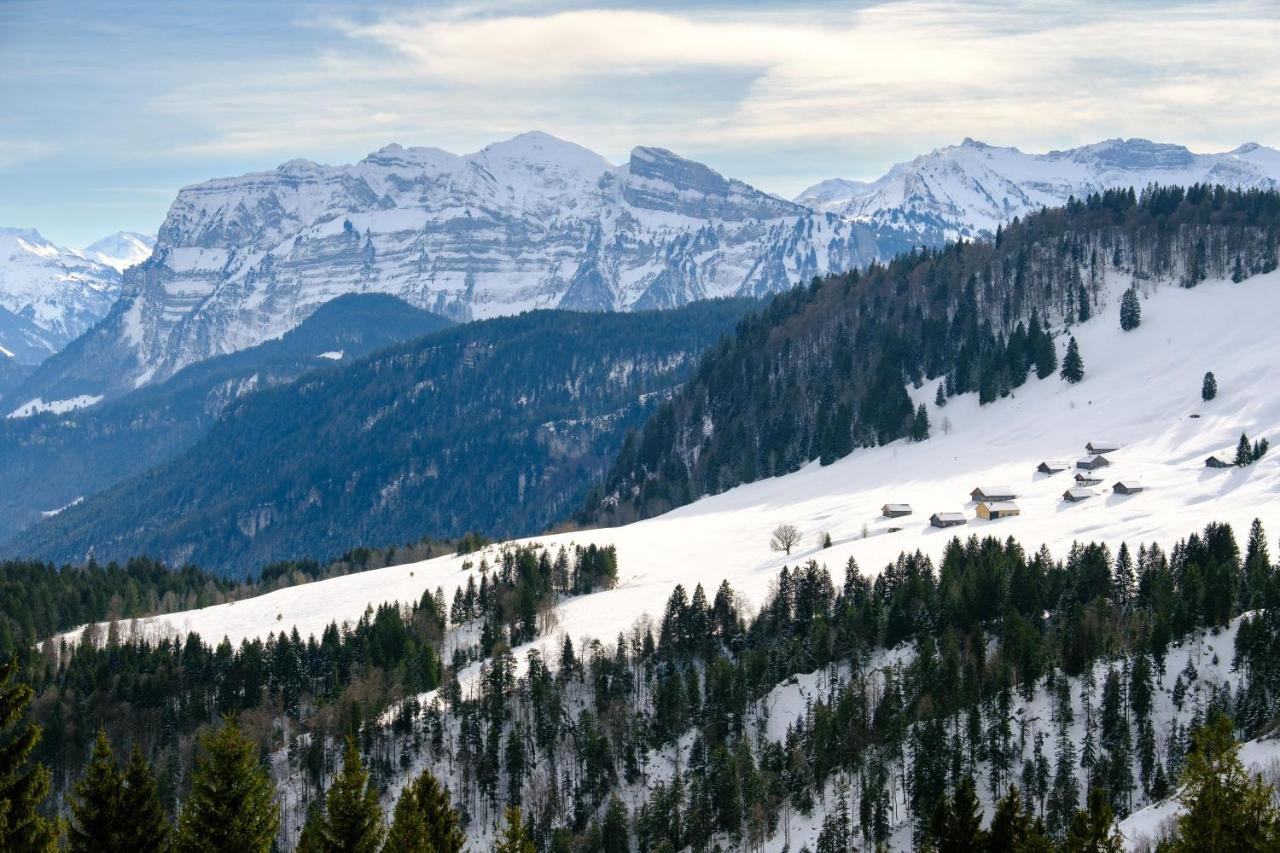 Heuberg 1014 - Ferien - Wohnen Apartment Schwarzenberg im Bregenzerwald Bagian luar foto
